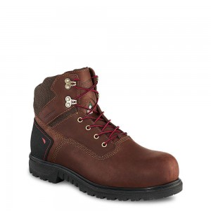 Red Wing Brnr XP 6-inch Vedenpitävät CSA Turva Varvas Miesten Boot Mustat | 9168ZUXLM