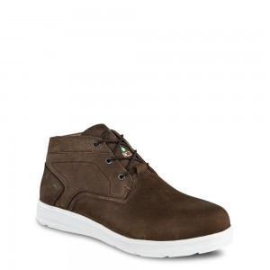 Red Wing Cross Lite CSA 5-inch Turva Varvas Miesten Chukka Saappaat Valkoinen | 1390YPQRK