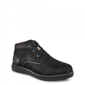 Red Wing Cross Lite CSA Turva Varvas Miesten Chukka Saappaat Mustat | 5162IQHWF