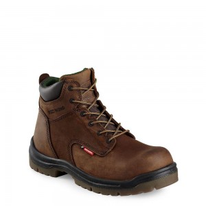 Red Wing King Varvas® 6-inch Turva Varvas Miesten Boot Ruskea | 4097CMRKD