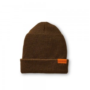 Red Wing Merino Villa Knit Accessories Hatut Oliivinvihreä | 3784IYRPN