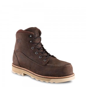 Red Wing Traction Tred Lite 6-inch Turva Varvas Miesten Boot Tan | 4153CRPEH