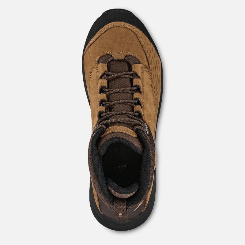 Red Wing Apex 6-inch Vedenpitävät Turva Varvas Miesten Boot Mustat | 6135EZNHC