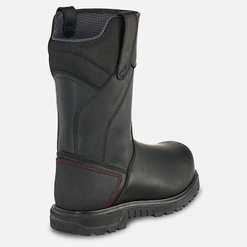 Red Wing Brnr XP 11-inch Vedenpitävät, Insulated, CSA Turva Varvas Pull-On Miesten Boot Mustat | 7461AKSHO