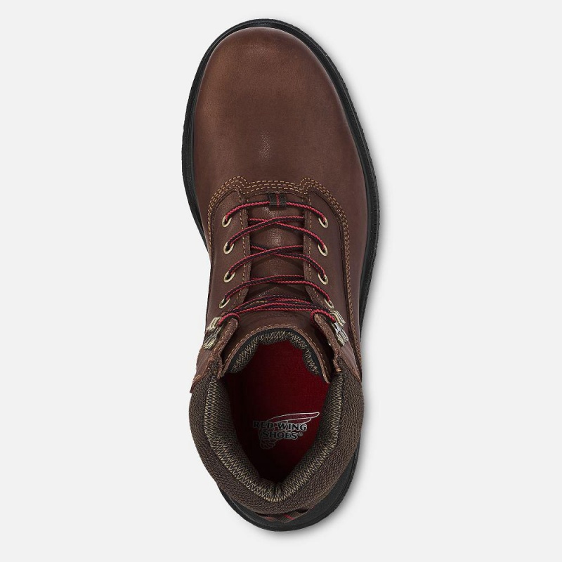 Red Wing Brnr XP 6-inch Vedenpitävät CSA Turva Varvas Miesten Boot Mustat | 9168ZUXLM