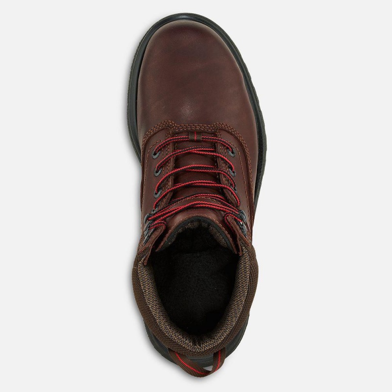 Red Wing Brnr XP 6-inch Vedenpitävät Turva Varvas Naisten Saappaat Mustat | 3195JQUXD