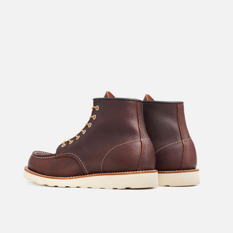 Red Wing Classic Moc 6-Inch in Briar Oil-Slick Leather Miesten Boot Ruskea | 0748VMXLD