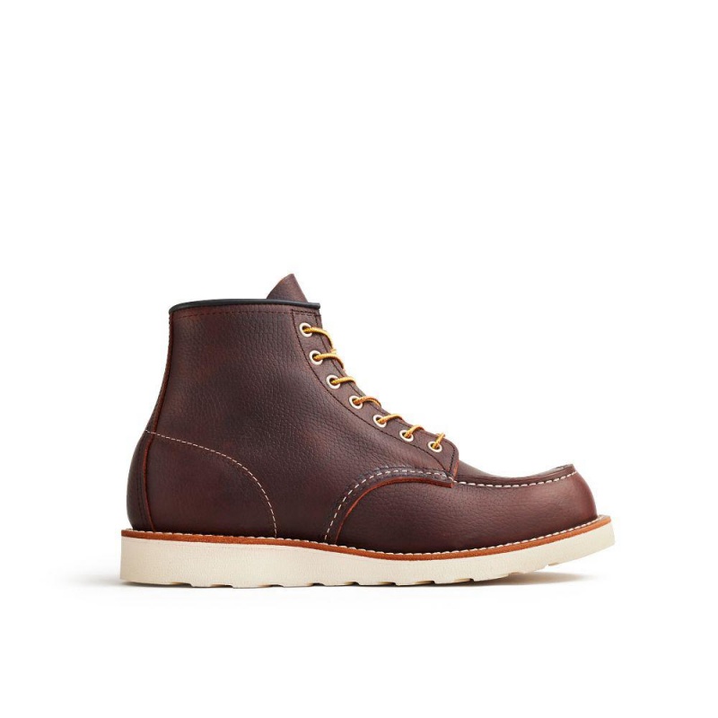 Red Wing Classic Moc 6-Inch in Briar Oil-Slick Leather Miesten Boot Ruskea | 0748VMXLD