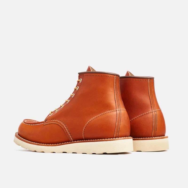 Red Wing Classic Moc 6-Inch in Oro Legacy Leather Miesten Boot Ruskea | 0645QCJXL