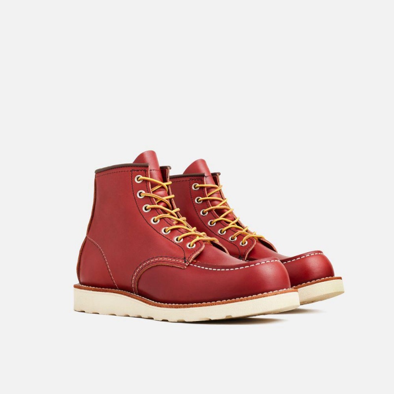 Red Wing Classic Moc 6-inch in Oro Russet Leather Miesten Boot Viininpunainen | 3508ZCJKV