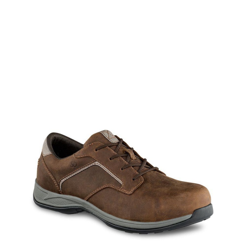 Red Wing ComfortPro Turva Varvas Miesten Oxford Kengät Mustat | 4306FBMNV