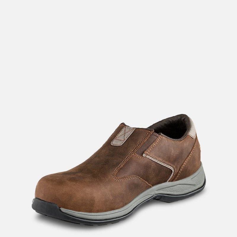 Red Wing ComfortPro Turva Varvas Slip-On Miesten Slip On Mustat | 7281HKFST