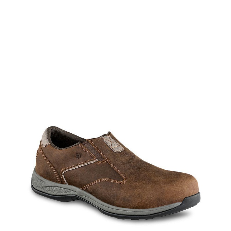 Red Wing ComfortPro Turva Varvas Slip-On Miesten Slip On Mustat | 6450YKZEM