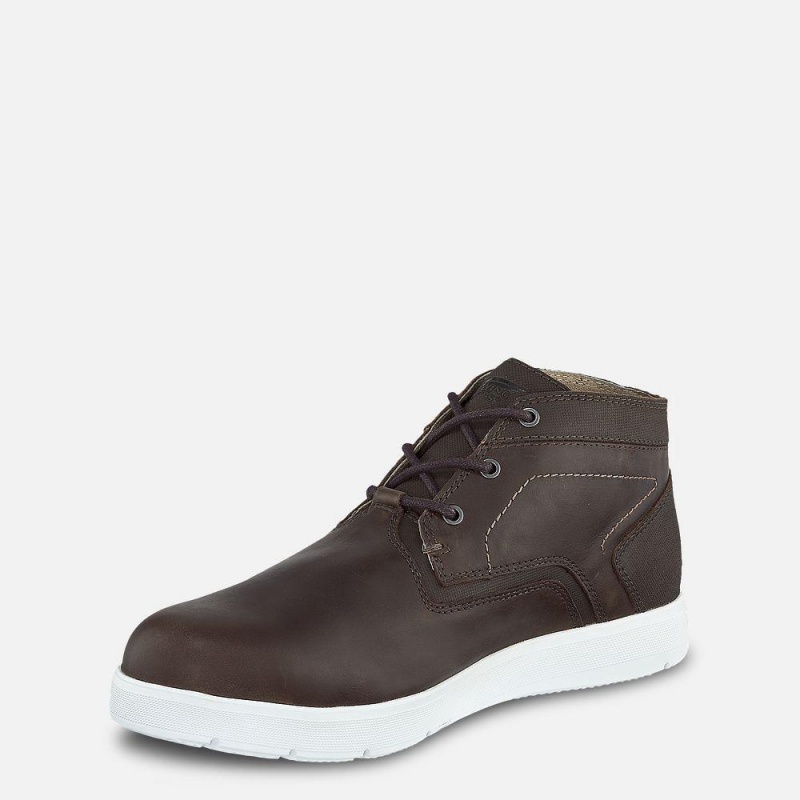 Red Wing Cross Lite Turva Varvas Miesten Chukka Saappaat Valkoinen | 6248ZFSHU