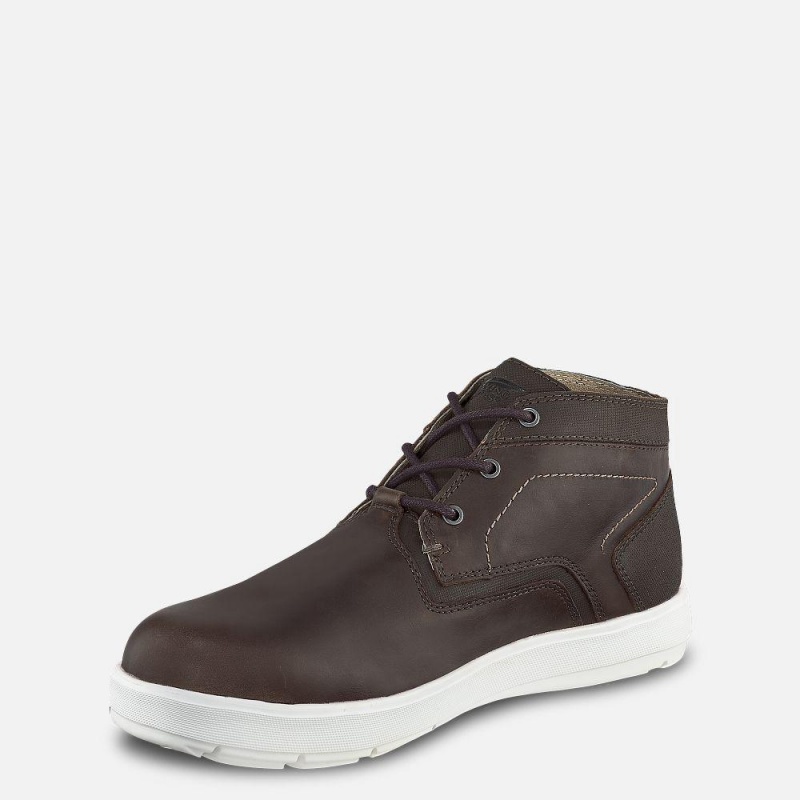 Red Wing Cross Lite Turva Varvas Miesten Chukka Saappaat Valkoinen | 5316DNPSA