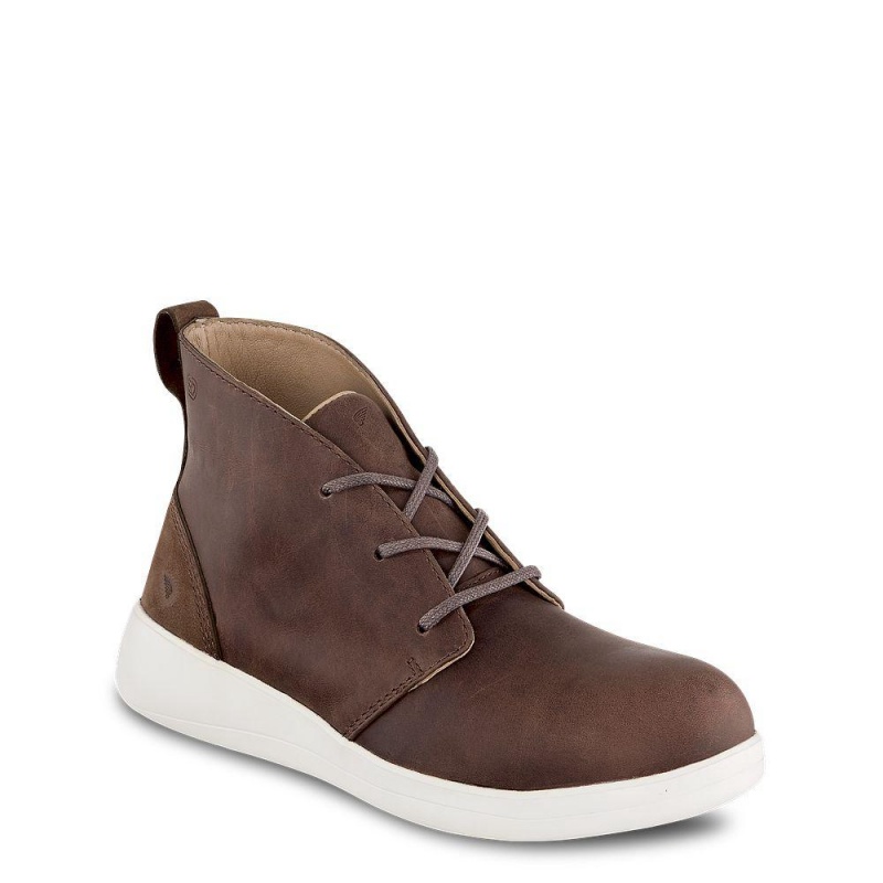 Red Wing Cross Lite Turva Varvas Naisten Chukka Saappaat Valkoinen | 4561IDCQT