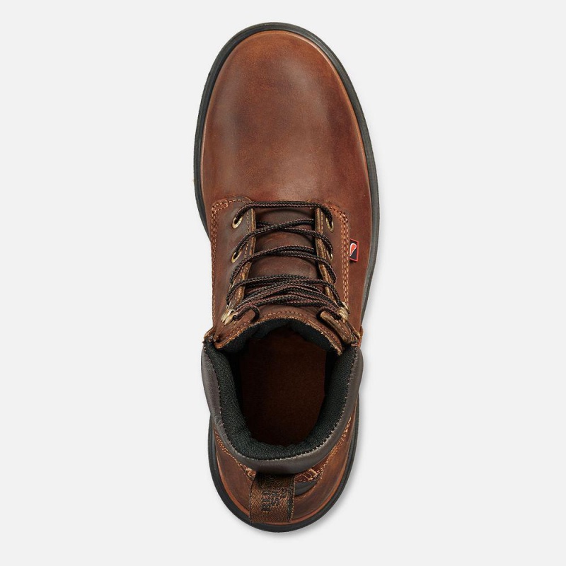 Red Wing DynaForce® 6-inch Vedenpitävät Soft Varvas Miesten Boot Ruskea | 1854WZHKX