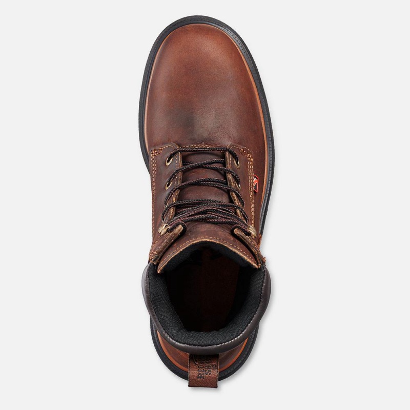 Red Wing DynaForce® 8-inch Vedenpitävät Soft Varvas Miesten Boot Ruskea | 6980PBNJT