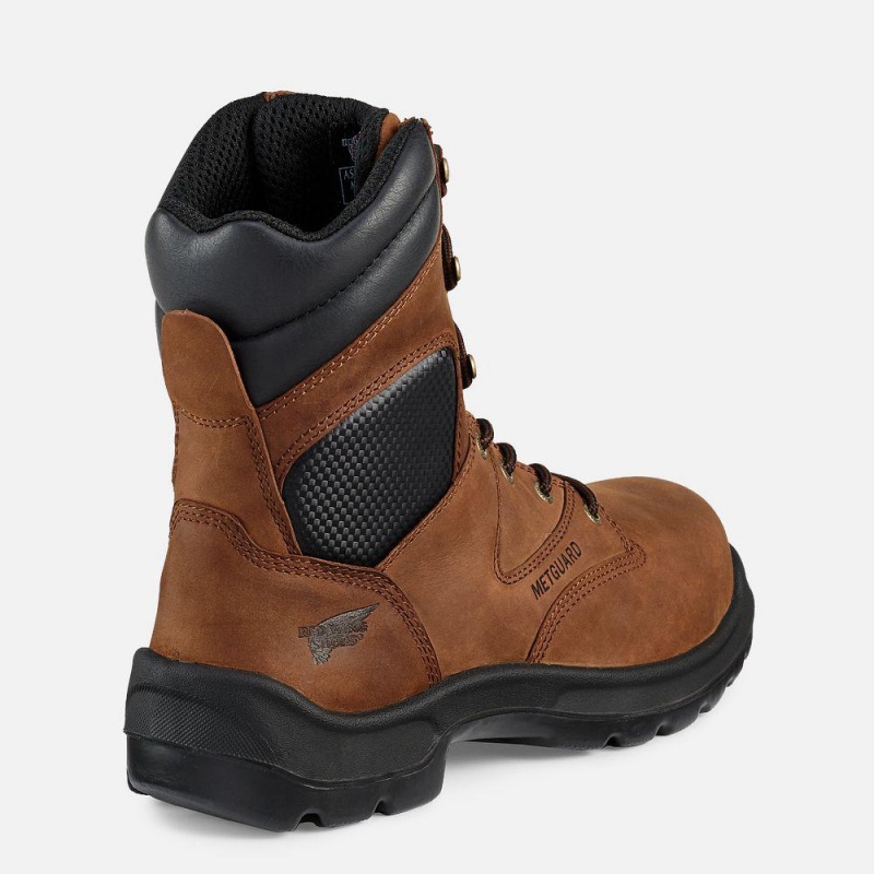 Red Wing FlexBond 8-inch Turva Varvas Metguard Miesten Boot Mustat | 7142JDICH