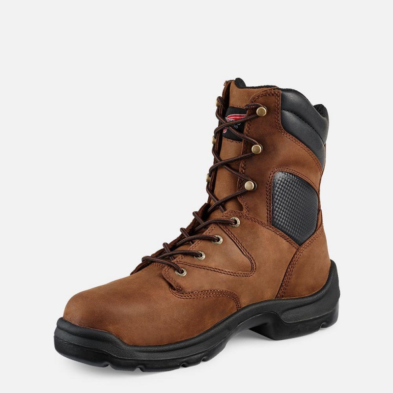 Red Wing FlexBond 8-inch Turva Varvas Metguard Miesten Boot Mustat | 7142JDICH