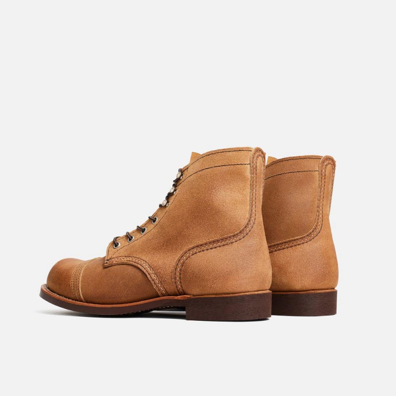 Red Wing IRON RANGER 6-Inch in Hawthorne Muleskinner Leather Miesten Boot Ruskea | 7405MLKES