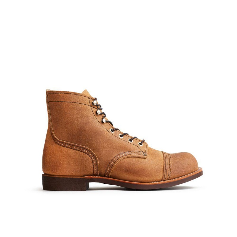 Red Wing IRON RANGER 6-Inch in Hawthorne Muleskinner Leather Miesten Boot Ruskea | 7405MLKES