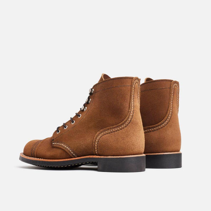 Red Wing IRON RANGER in Clove Acampo Leather Naisten Lyhyet Saappaat Ruskea | 4725FZHEM