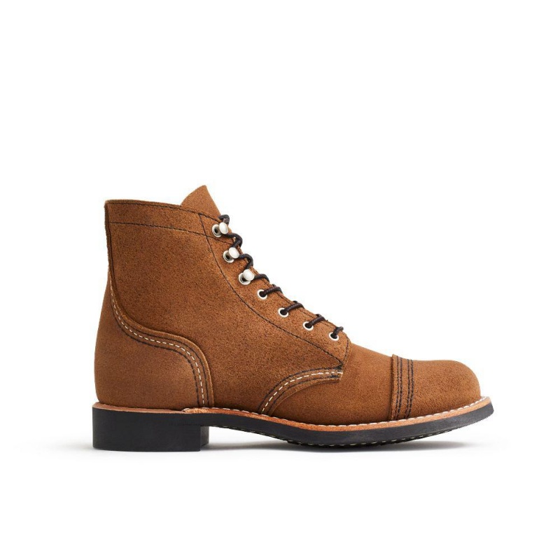 Red Wing IRON RANGER in Clove Acampo Leather Naisten Lyhyet Saappaat Ruskea | 4725FZHEM