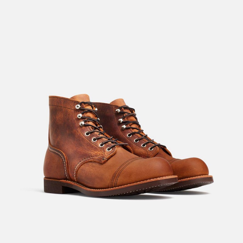 Red Wing Iron Ranger 6-Inch in Copper Rough & Tough Leather Miesten Boot Ruskea | 1364XIPAB