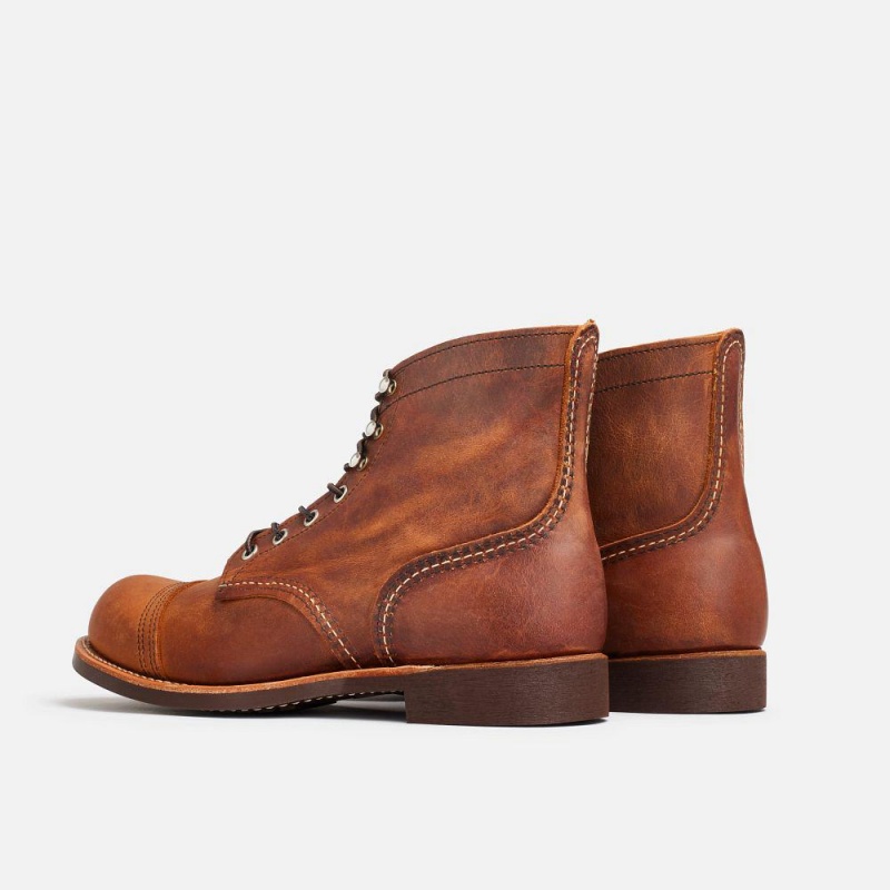 Red Wing Iron Ranger 6-Inch in Copper Rough & Tough Leather Miesten Boot Ruskea | 1364XIPAB