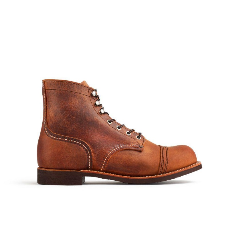 Red Wing Iron Ranger 6-Inch in Copper Rough & Tough Leather Miesten Boot Ruskea | 1364XIPAB