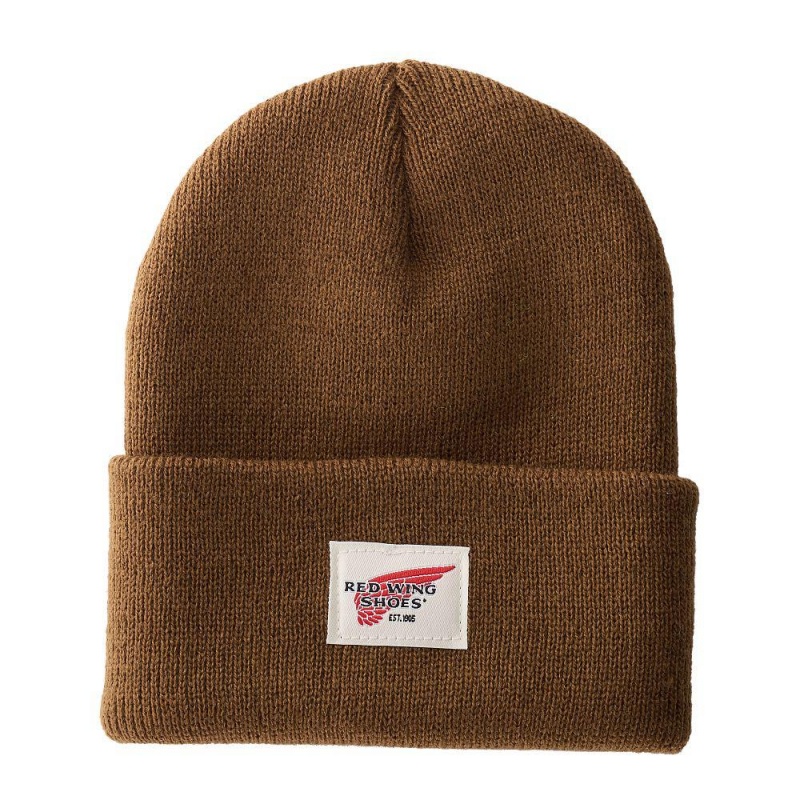 Red Wing Kids Cuffed Beanie Accessories Hatut Ruskea | 2964DBHMX