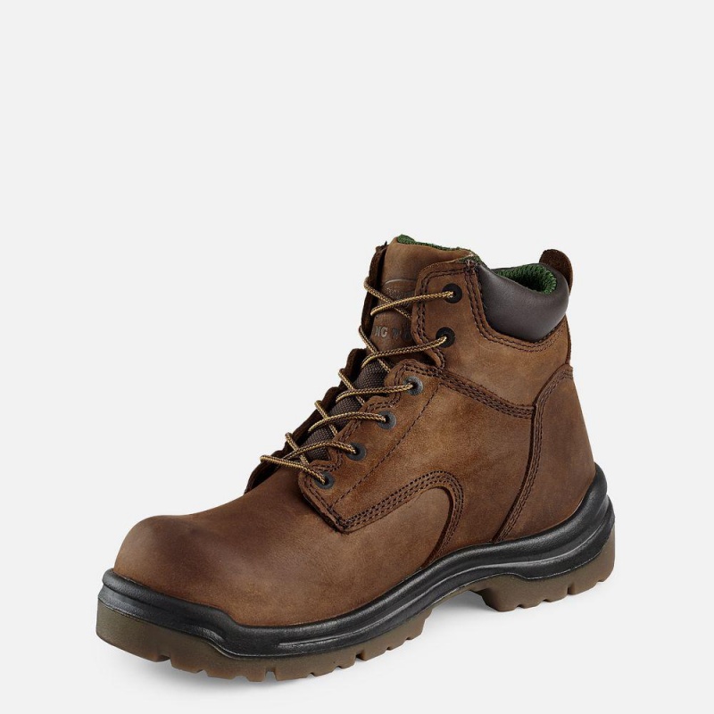 Red Wing King Varvas® 6-inch Turva Varvas Miesten Boot Ruskea | 4097CMRKD