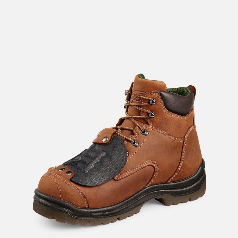 Red Wing King Varvas® 6-inch Turva Varvas Metguard Miesten Boot Ruskea | 3850LKRWY