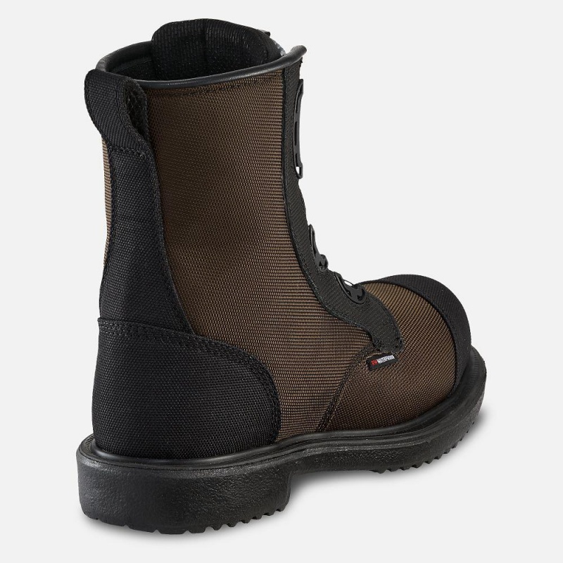 Red Wing MaxBond 8-inch BOA® Turva Varvas Miesten Teräskärkiset Saappaat Ruskea | 0859BNDFQ