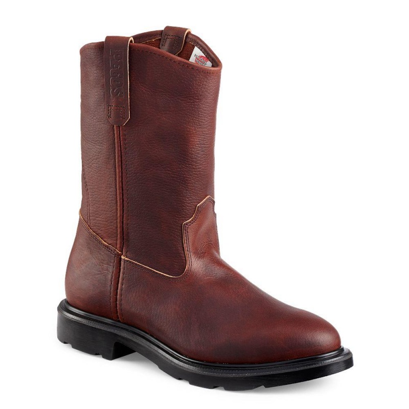 Red Wing SuperSole® 11-inch Soft Varvas Pull-On Miesten Boot Viininpunainen | 5497PJBAZ