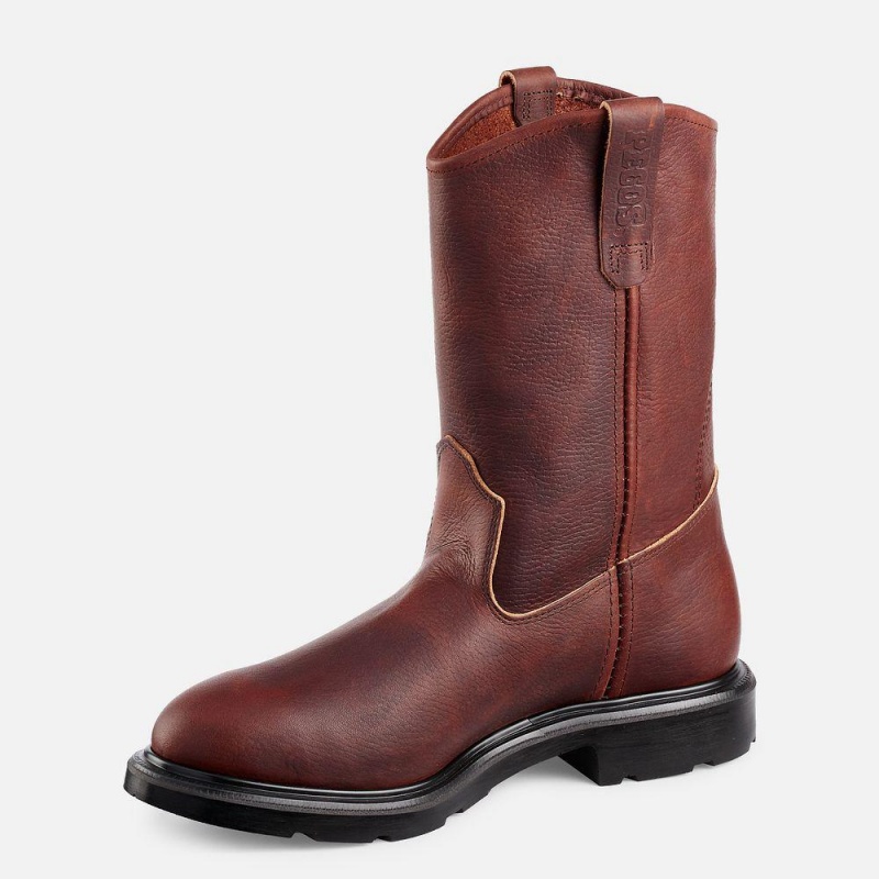 Red Wing SuperSole® 11-inch Soft Varvas Pull-On Miesten Boot Viininpunainen | 6834XSTCE