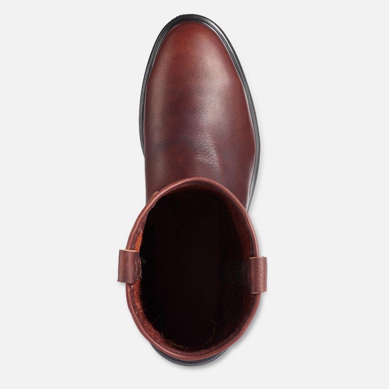 Red Wing SuperSole® 11-inch Turva Varvas Pull-On Miesten Teräskärkiset Saappaat Viininpunainen | 8217LITHG