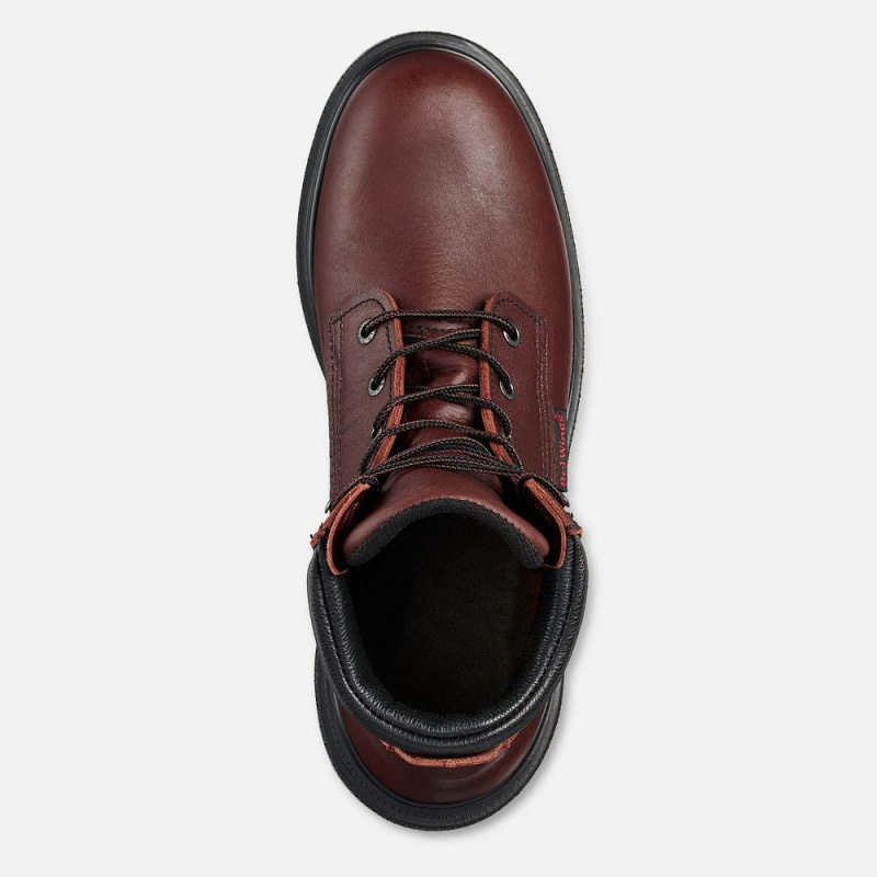 Red Wing SuperSole® 2.0 6-inch Turva Varvas Miesten Teräskärkiset Saappaat Viininpunainen | 3561FRDLJ