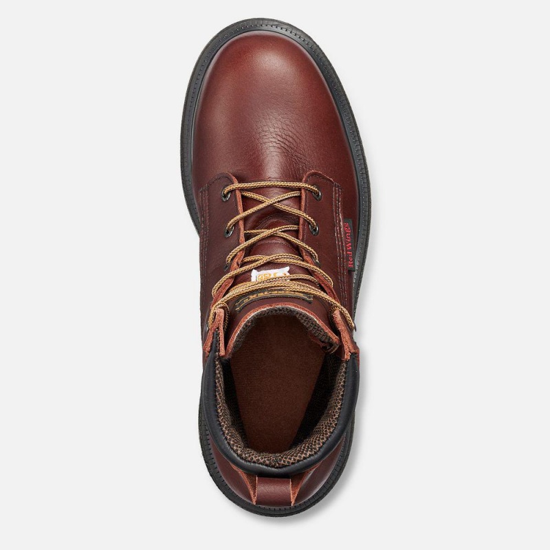 Red Wing SuperSole® 2.0 6-inch Vedenpitävät CSA Turva Varvas Miesten Teräskärkiset Saappaat Viininpunainen | 4019SWBZJ