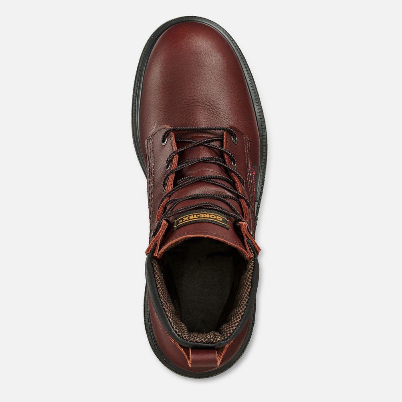 Red Wing SuperSole® 2.0 6-inch Vedenpitävät Soft Varvas Miesten Boot Viininpunainen | 8130FCAEU