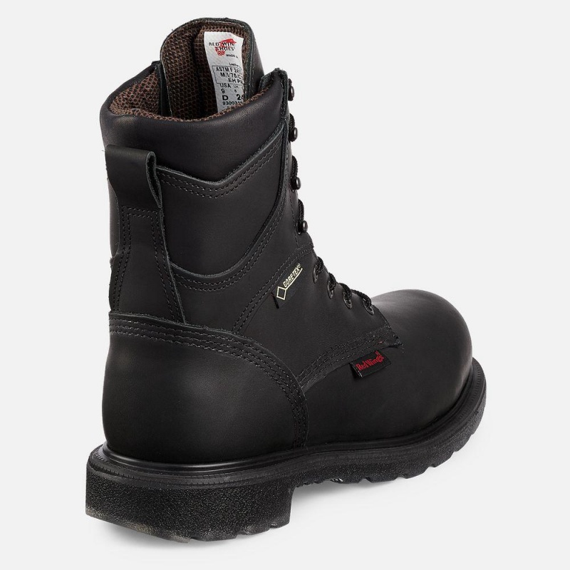 Red Wing SuperSole® 2.0 8-inch Insulated, Vedenpitävät CSA Turva Varvas Miesten Teräskärkiset Saappaat Viininpunainen | 6491MCRVN