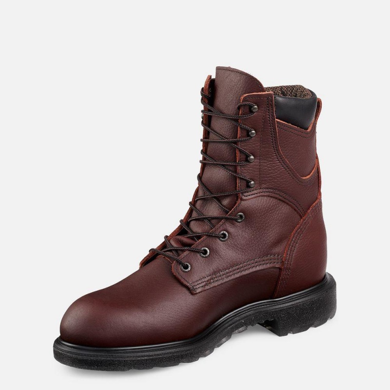 Red Wing SuperSole® 2.0 8-inch Insulated, Vedenpitävät Soft Varvas Miesten Boot Viininpunainen | 1369WRYVB