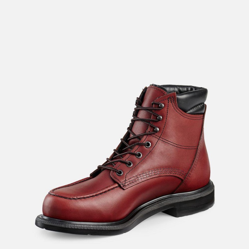 Red Wing SuperSole® 6-inch Soft Varvas Miesten Boot Punainen | 4615ATDZC