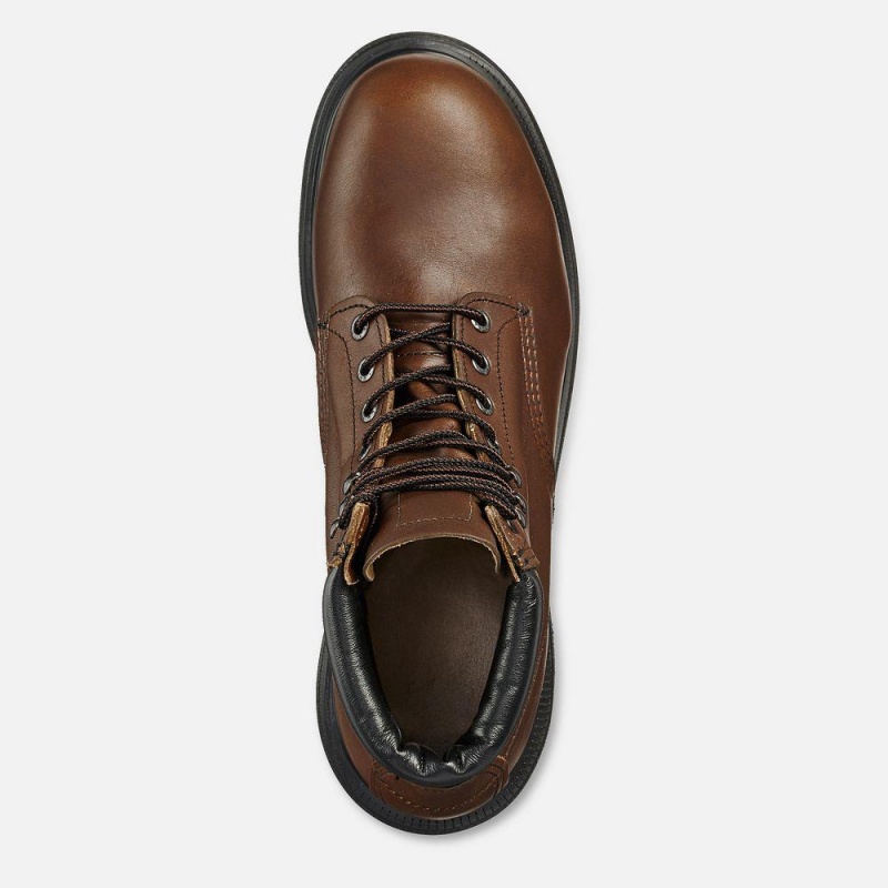 Red Wing SuperSole® 6-inch Turva Varvas Miesten Teräskärkiset Saappaat Ruskea | 0826LPYFI