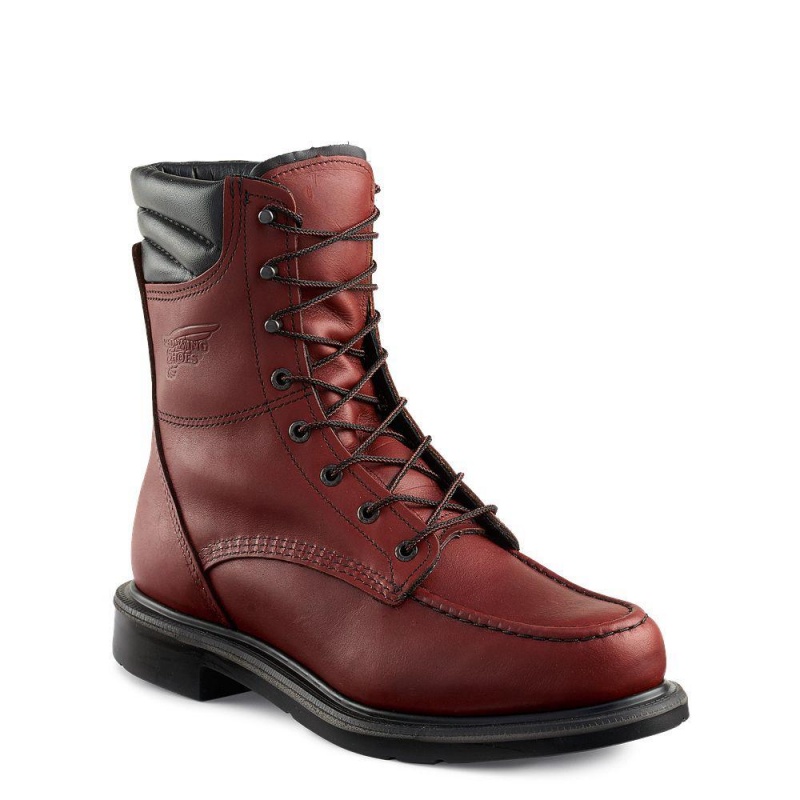 Red Wing SuperSole® 8-inch Soft Varvas Miesten Boot Punainen | 3247XEFKO