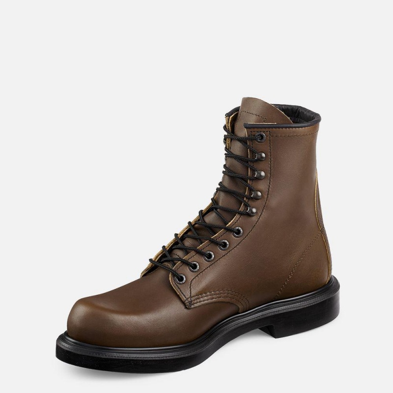 Red Wing SuperSole® 8-inch Soft Varvas Miesten Boot Ruskea | 7896AZEKW