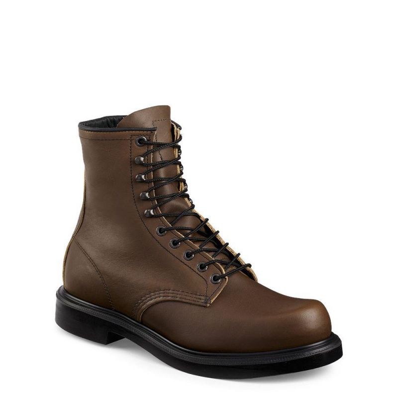 Red Wing SuperSole® 8-inch Soft Varvas Miesten Boot Ruskea | 7896AZEKW