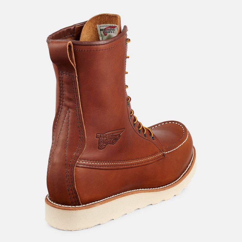 Red Wing Traction Tred 8-inch Soft Varvas Miesten Boot Ruskea | 3072JSTNI