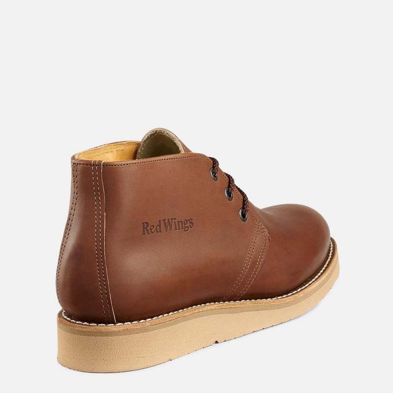 Red Wing Traction Tred Chukka Soft Varvas Miesten Chukka Saappaat Ruskea | 7863AMZTG